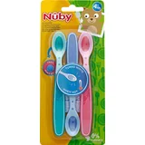 Nûby Wärmesensorlöffel Soft Hot Safe - 3er pack