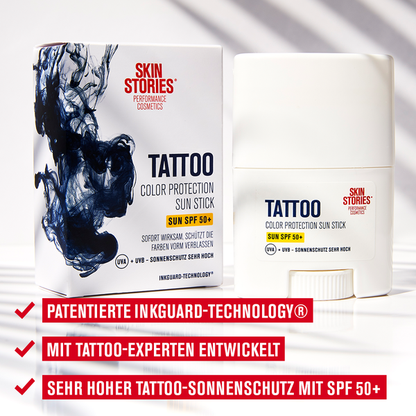 Skin Stories Tattoo Color Protection Sun Stick SPF 50+ rossmann.de