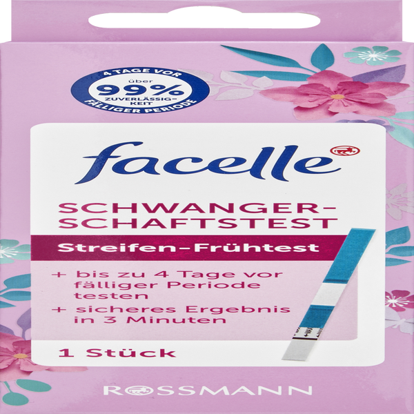 Facelle Schwangerschaftstest Streifen Fruhtest Online Kaufen Rossmann De