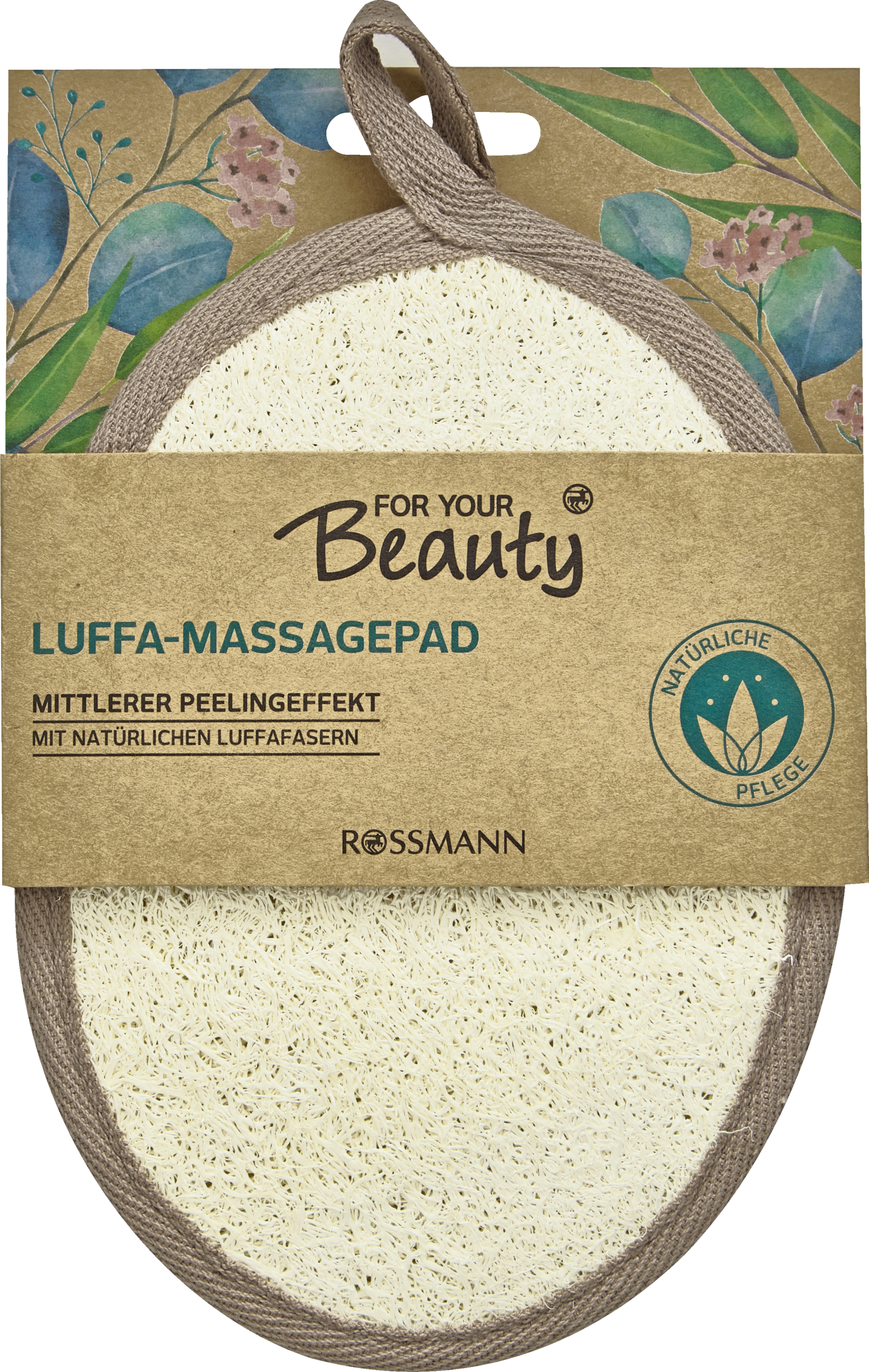 FOR YOUR Beauty FOR YOUR BEAUTY LUFFA-MASSAGEPAD