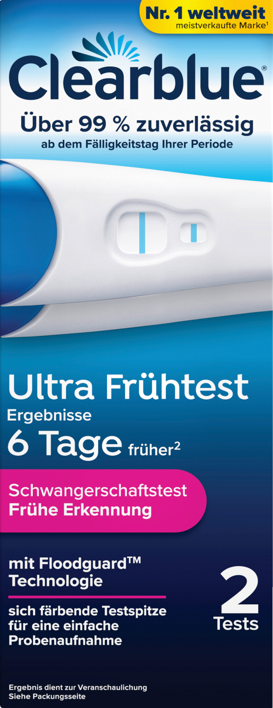 Clearblue Schwangerschaftstest Ultra Frühtest
