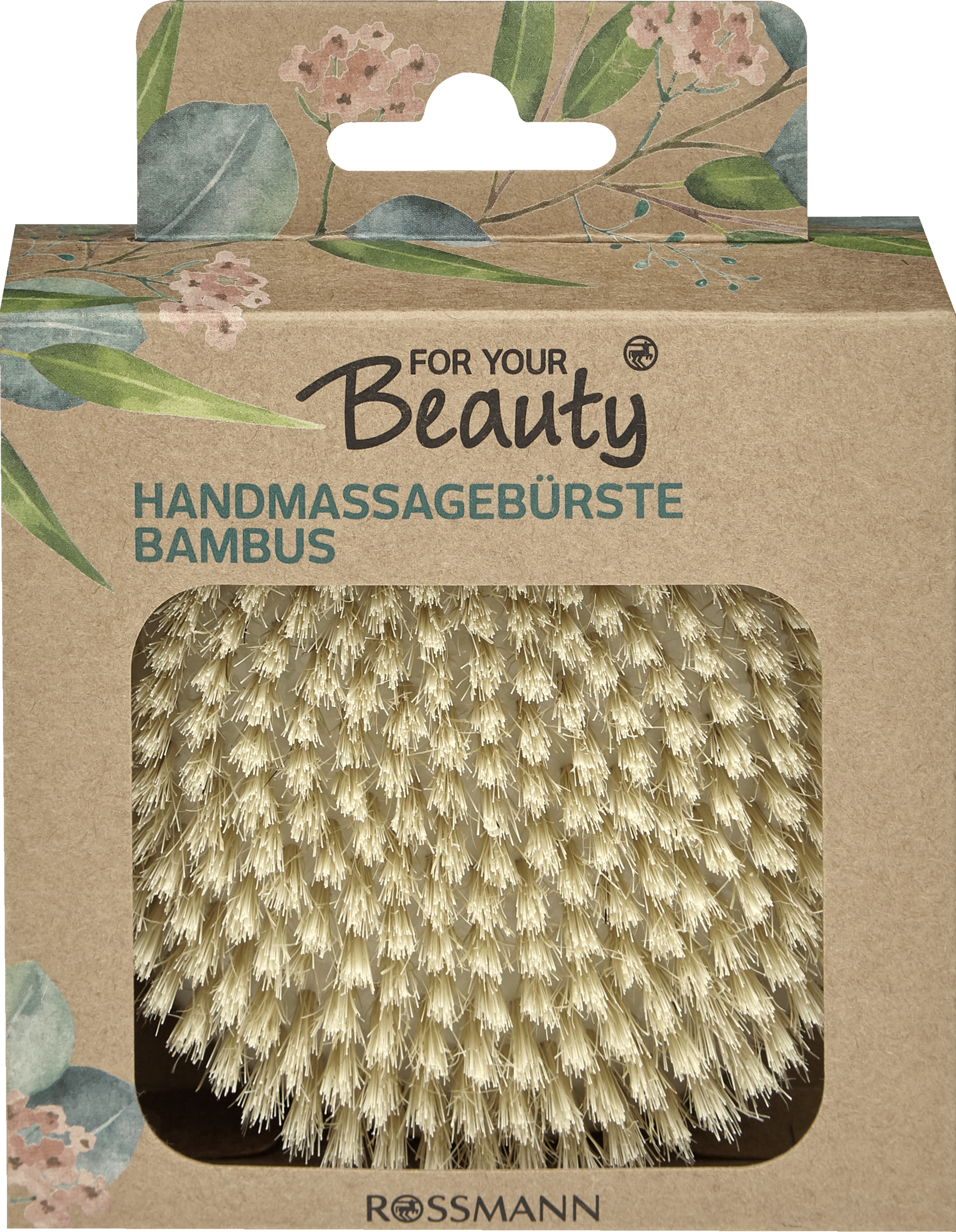 FOR YOUR Beauty Handmassagebürste Bambus