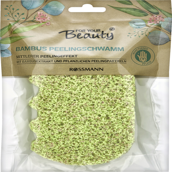 rossmann.de | FOR YOUR Beauty Bambus Peelingschwamm