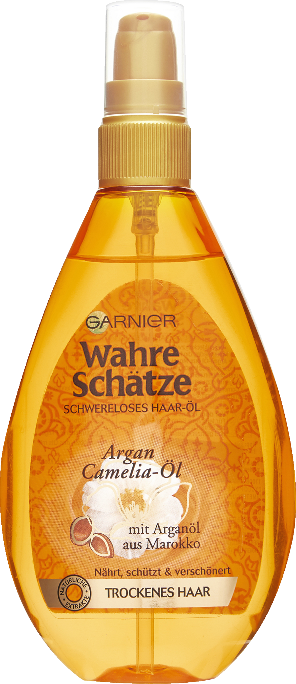 Garnier Wahre Schätze Wahre Schätze Schwereloses Haaröl Argan- & Camelia-Öl