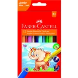 12er Pack Bunstifte Jumbo dreikant