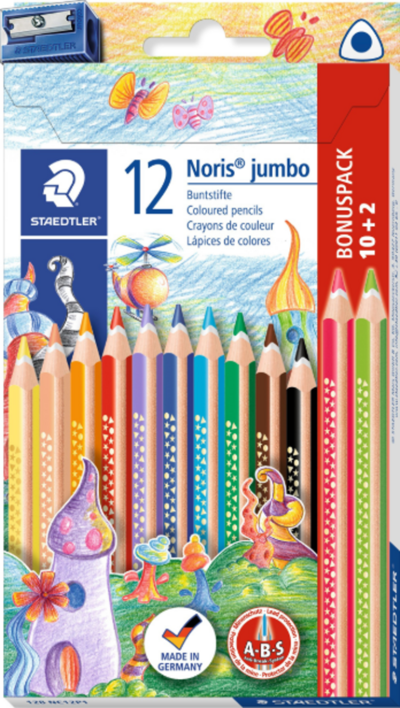 Staedtler Noris jumbo Buntstifte 12er-Pack