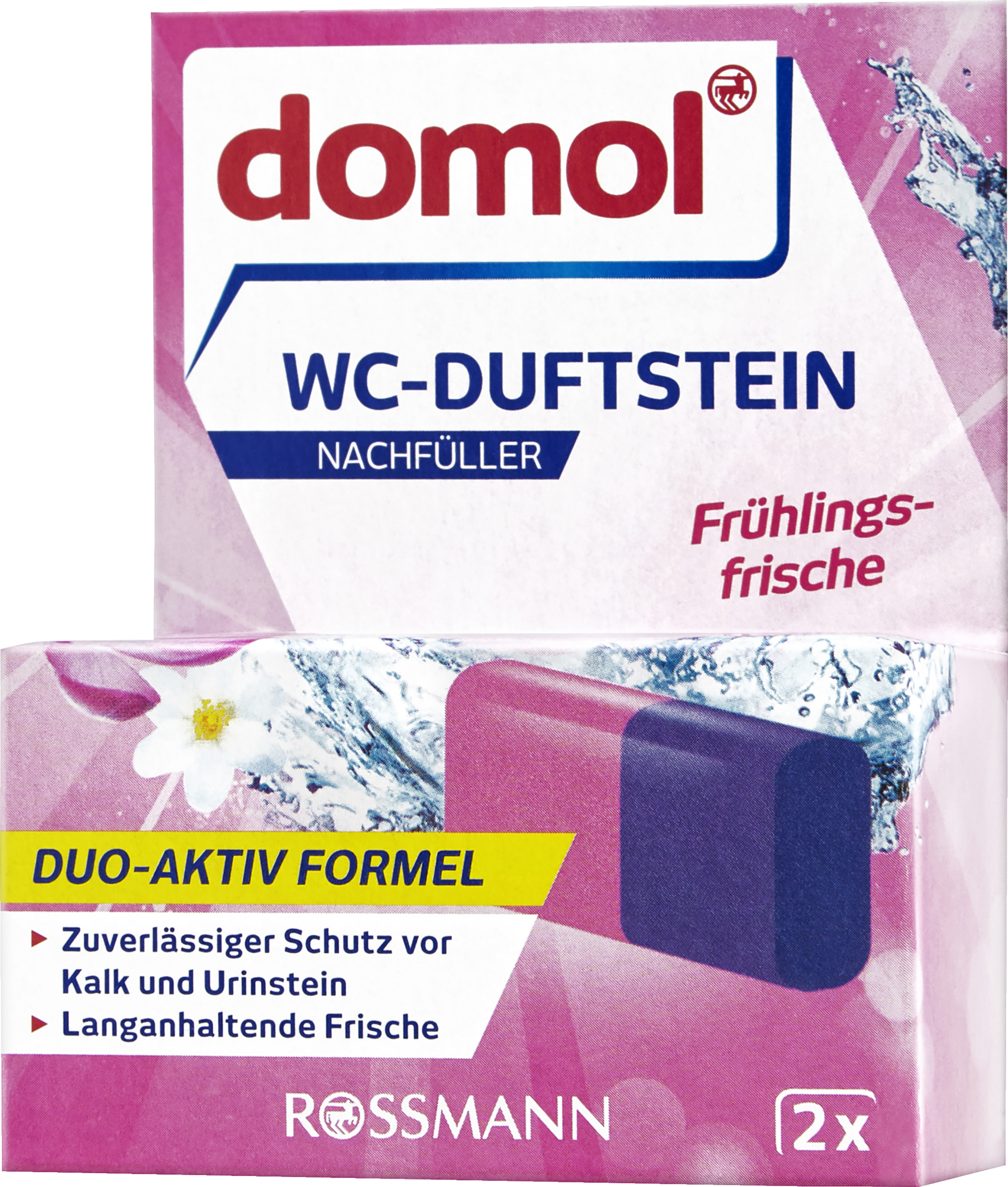 domol WC-Duftstein Nachfüller Frühlingsfrische