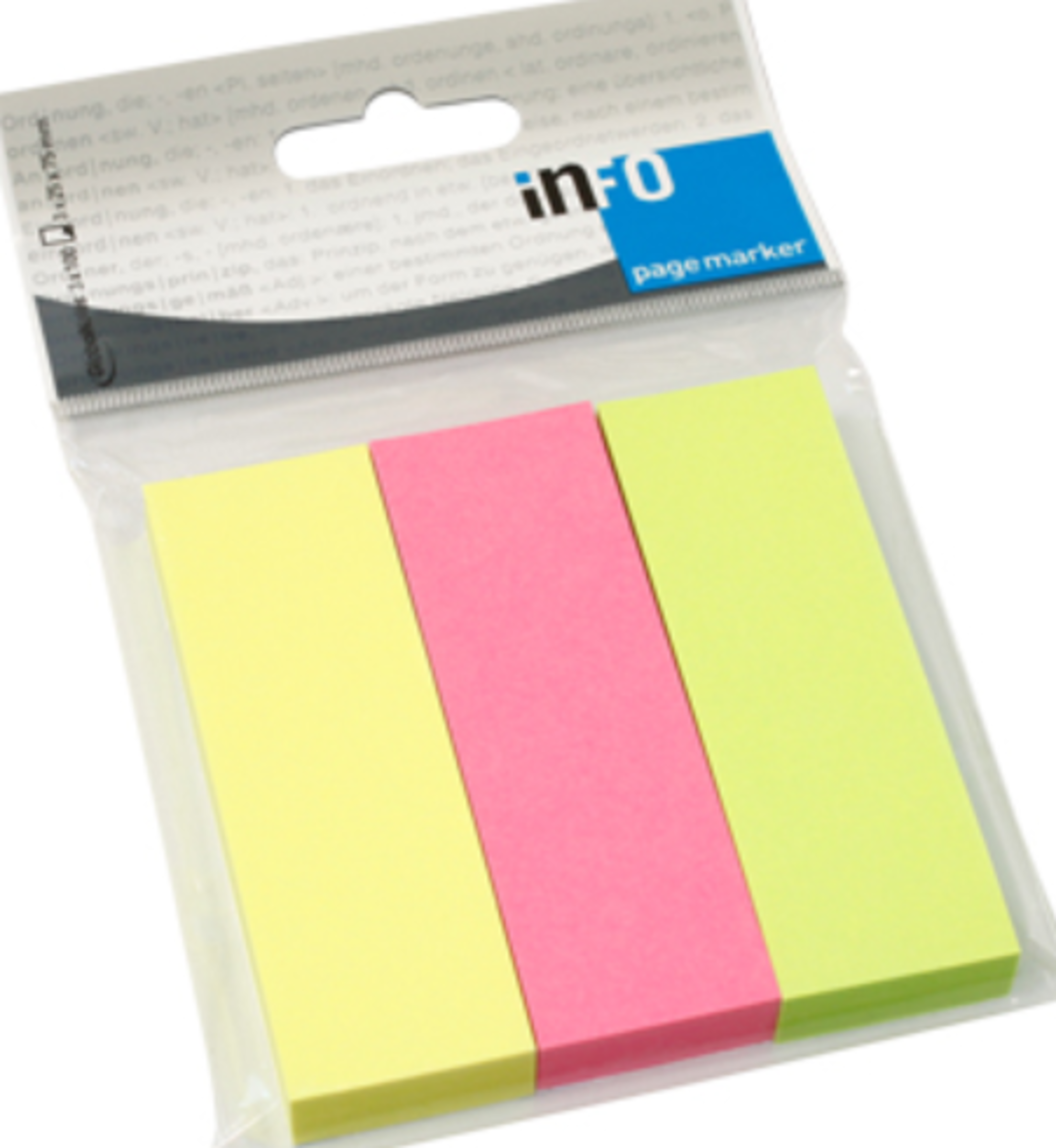 inFO Pagemarker 3x100 Blatt, 25x75mm