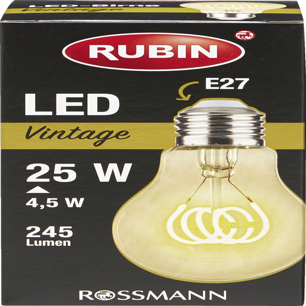 rubin rubin led vintage birne rossmann de