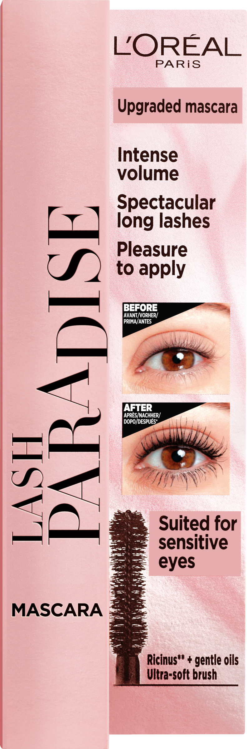 L’Oréal Paris Lash Paradise Mascara Schwarz