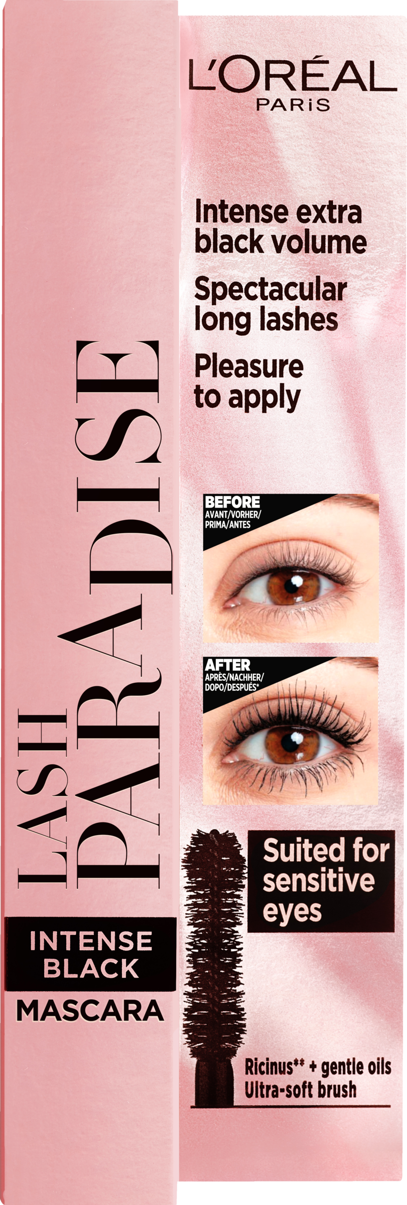 L’Oréal Paris Mascara Lash Paradise Intense Black