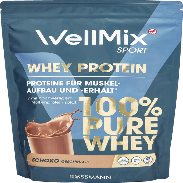WellMix Sport Whey Protein Schoko rossmann.de