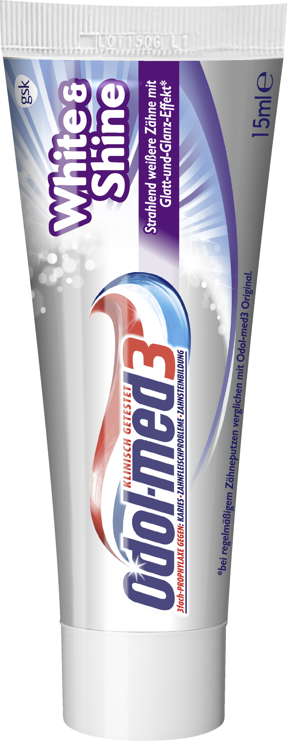 Odol Zahnpasta White&Shine Reisegröße