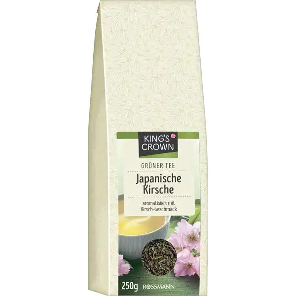 Grüner Tee Japanische Kirsche