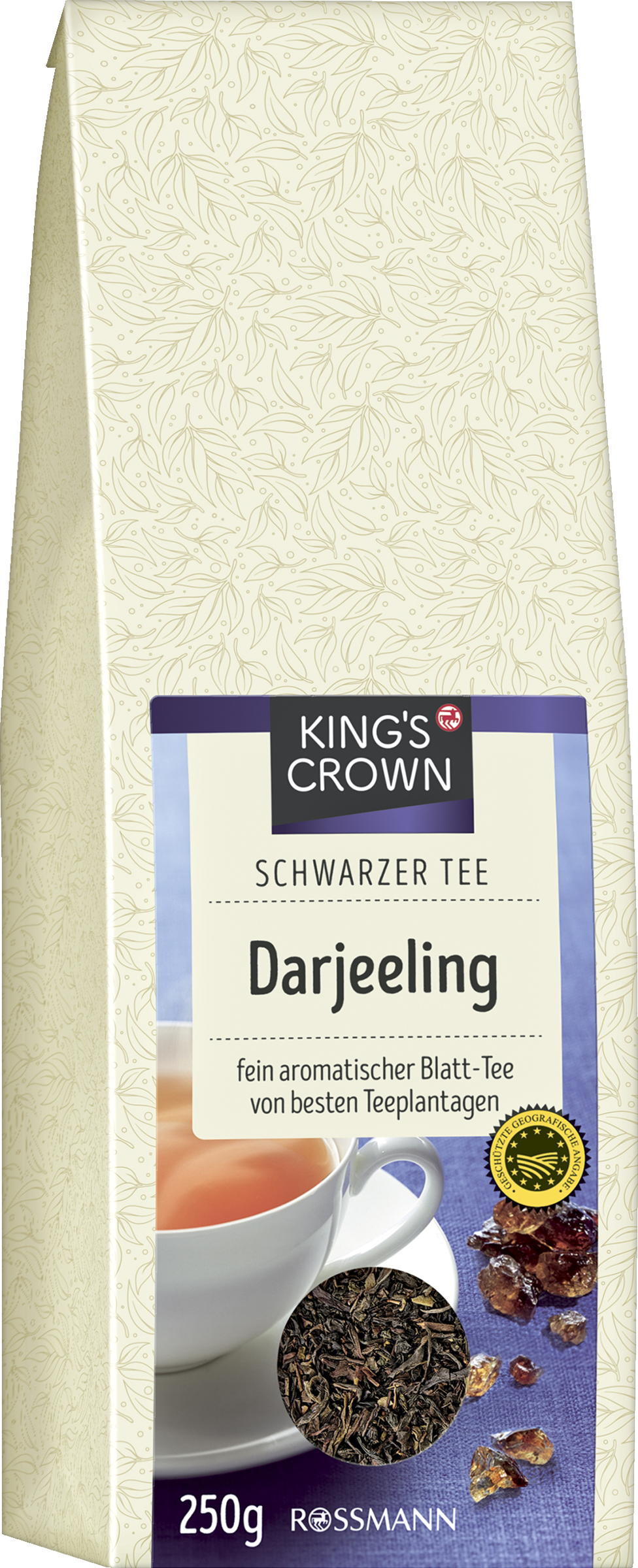 KING'S CROWN Schwarztee Darjeeling