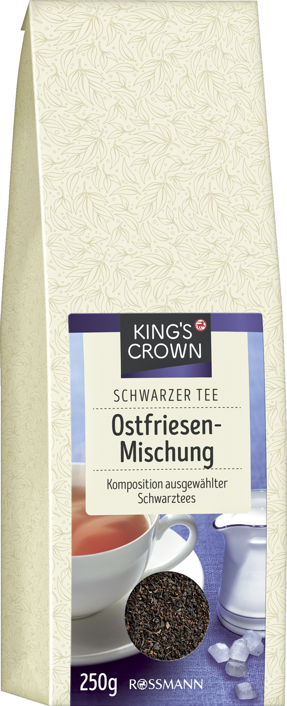 KING'S CROWN Schwarzer Tee Ostfriesen-Mischung