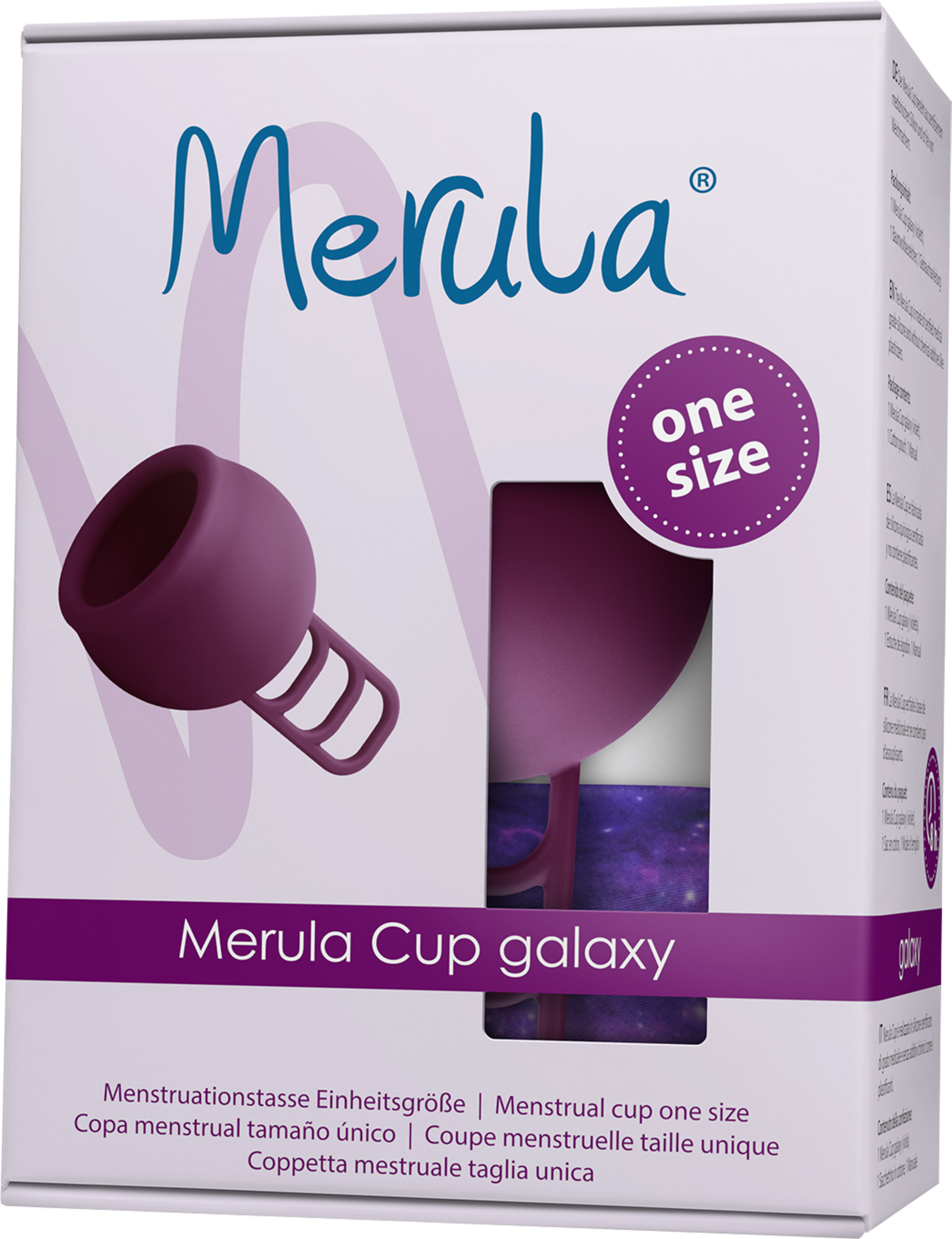 Merula Cup galaxy Menstruationstasse