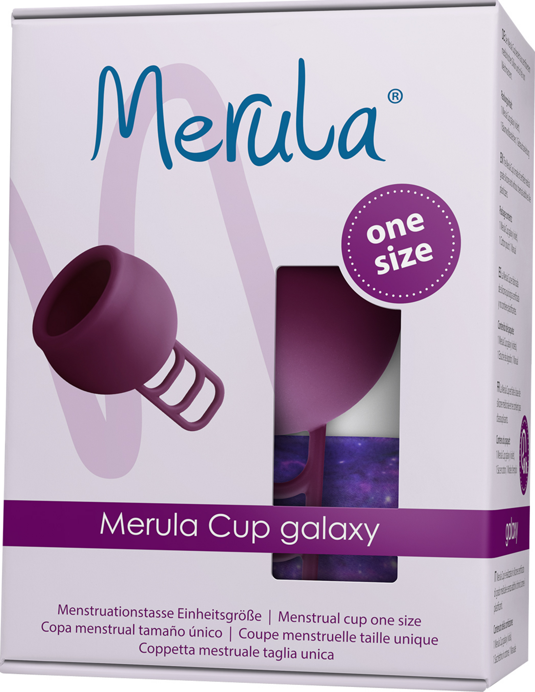 Merula Cup galaxy Menstruationstasse
