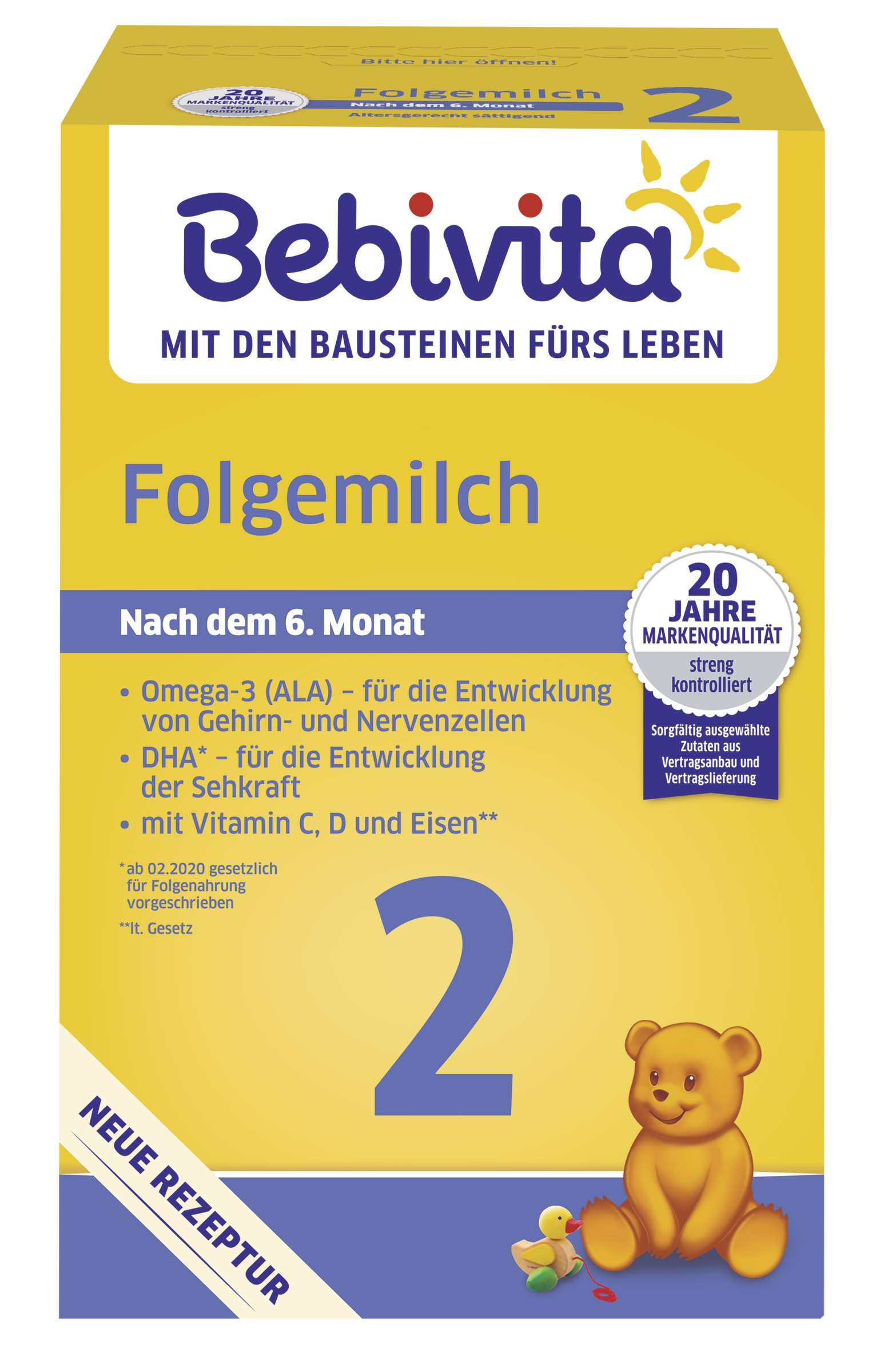 Bebivita Folgemilch 2 nach dem 6. Monat