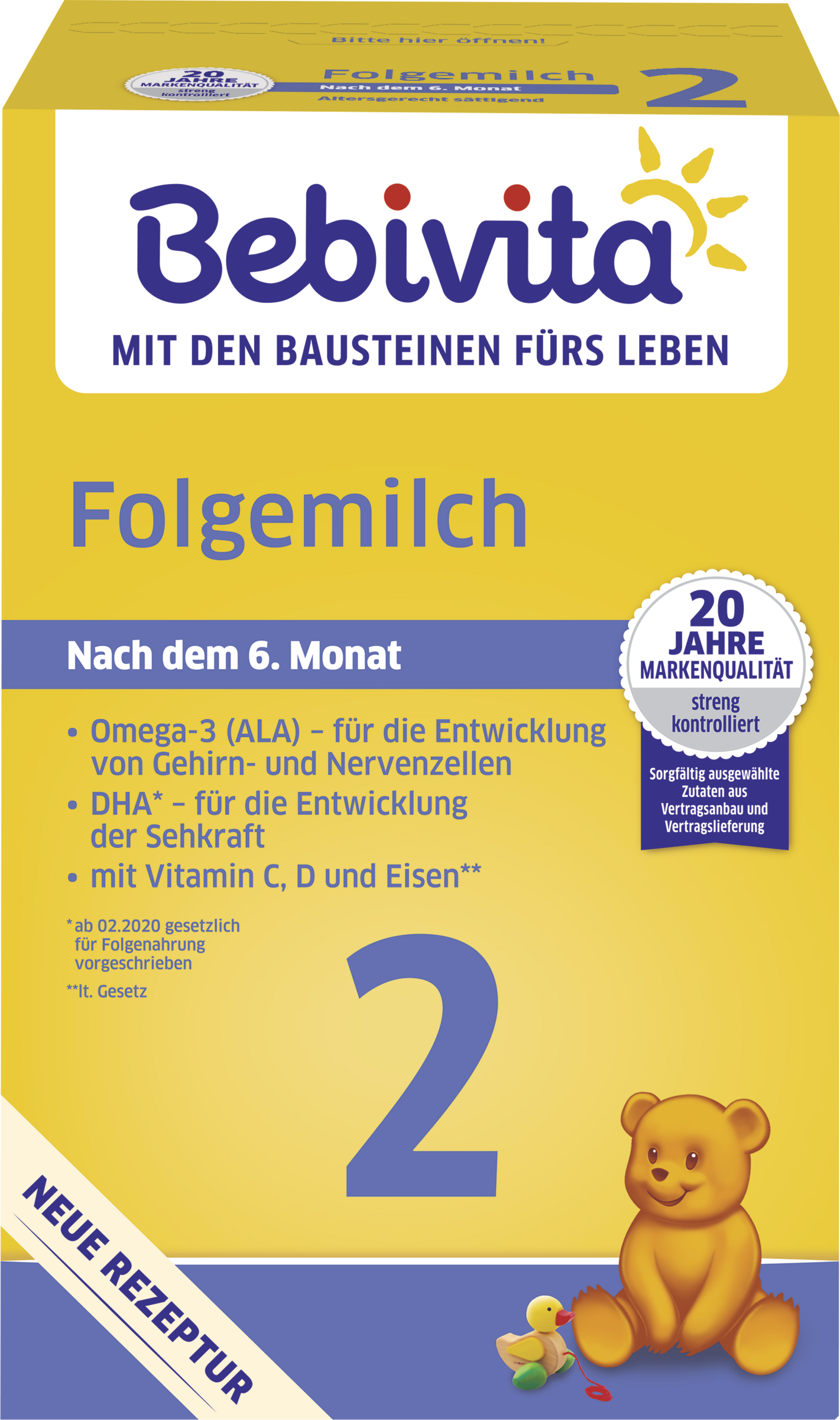 Bebivita Folgemilch 2 nach dem 6. Monat