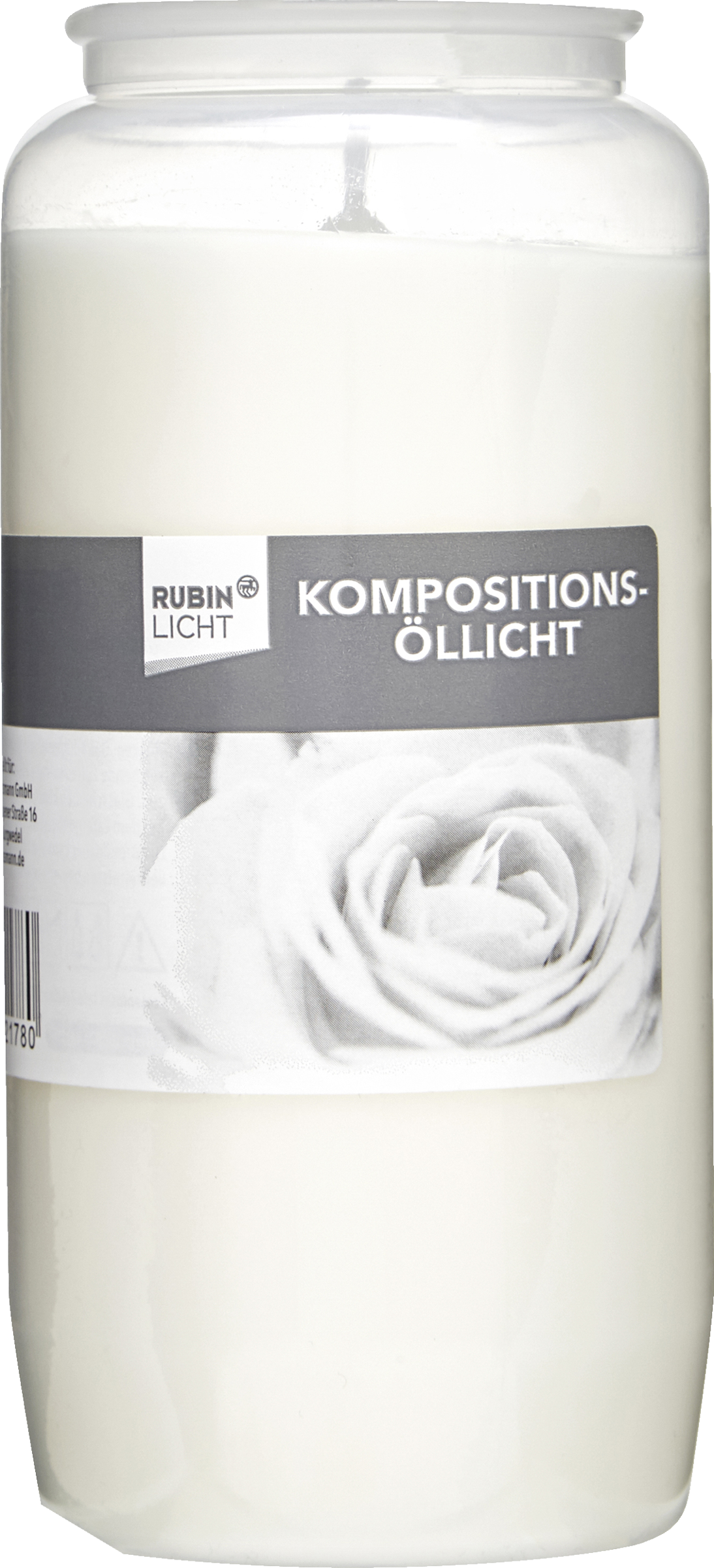 RUBIN LICHT Kompositions-Öllicht Nr.7 weiß