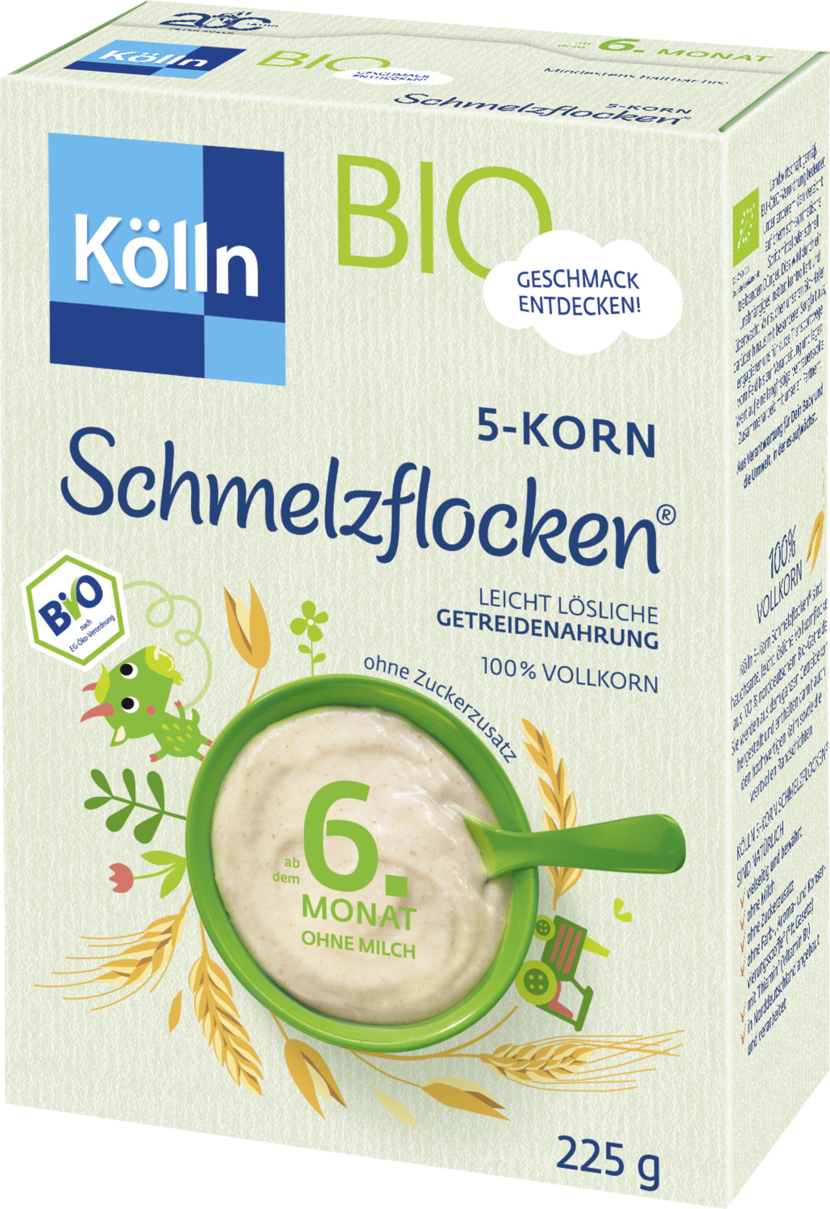 Kölln Bio Schmelzflocken 5-Korn
