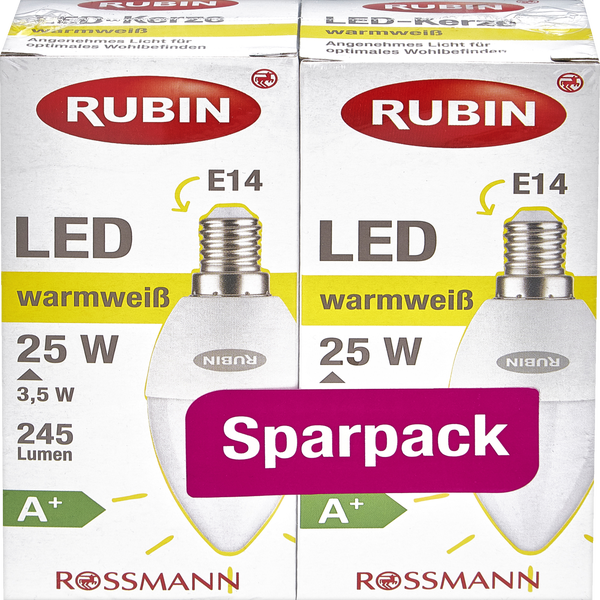 rubin rubin sparpack kerze rossmann de