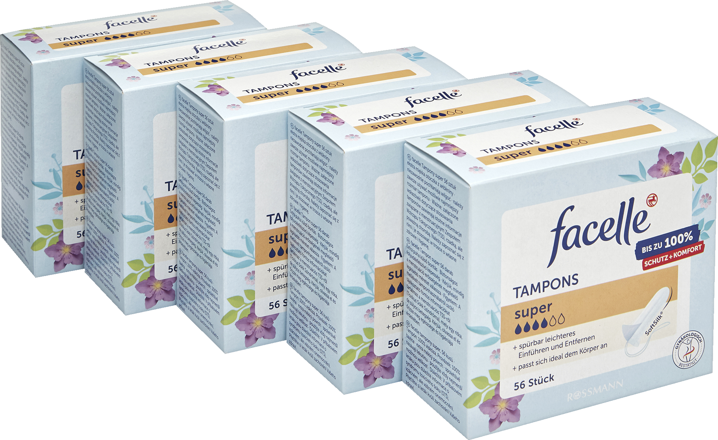 facelle Vorteilspack Tampons super online kaufen rossmann.de