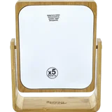 Bambus Standspiegel 5-fache Vergrößerung