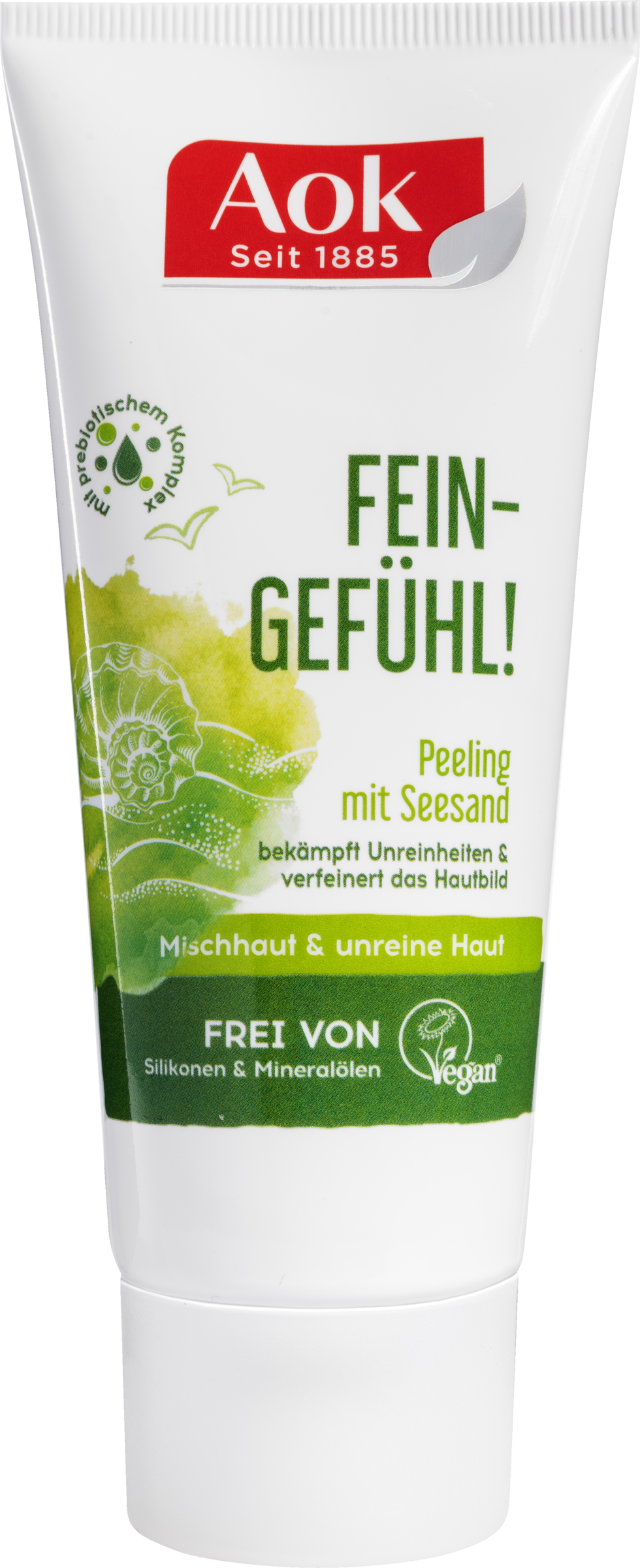 Aok Feingefühl! Peeling mit Seesand