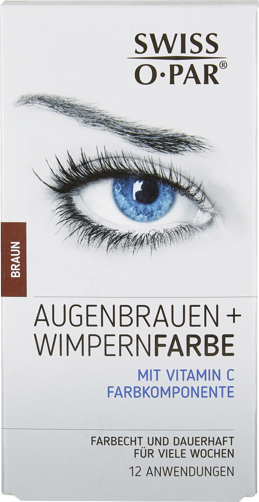 Swiss-o-Par Augenbrauen + Wimpernfarbe braun