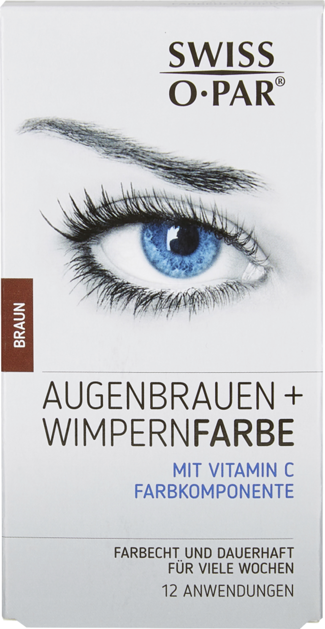 Swiss-o-Par Augenbrauen + Wimpernfarbe braun