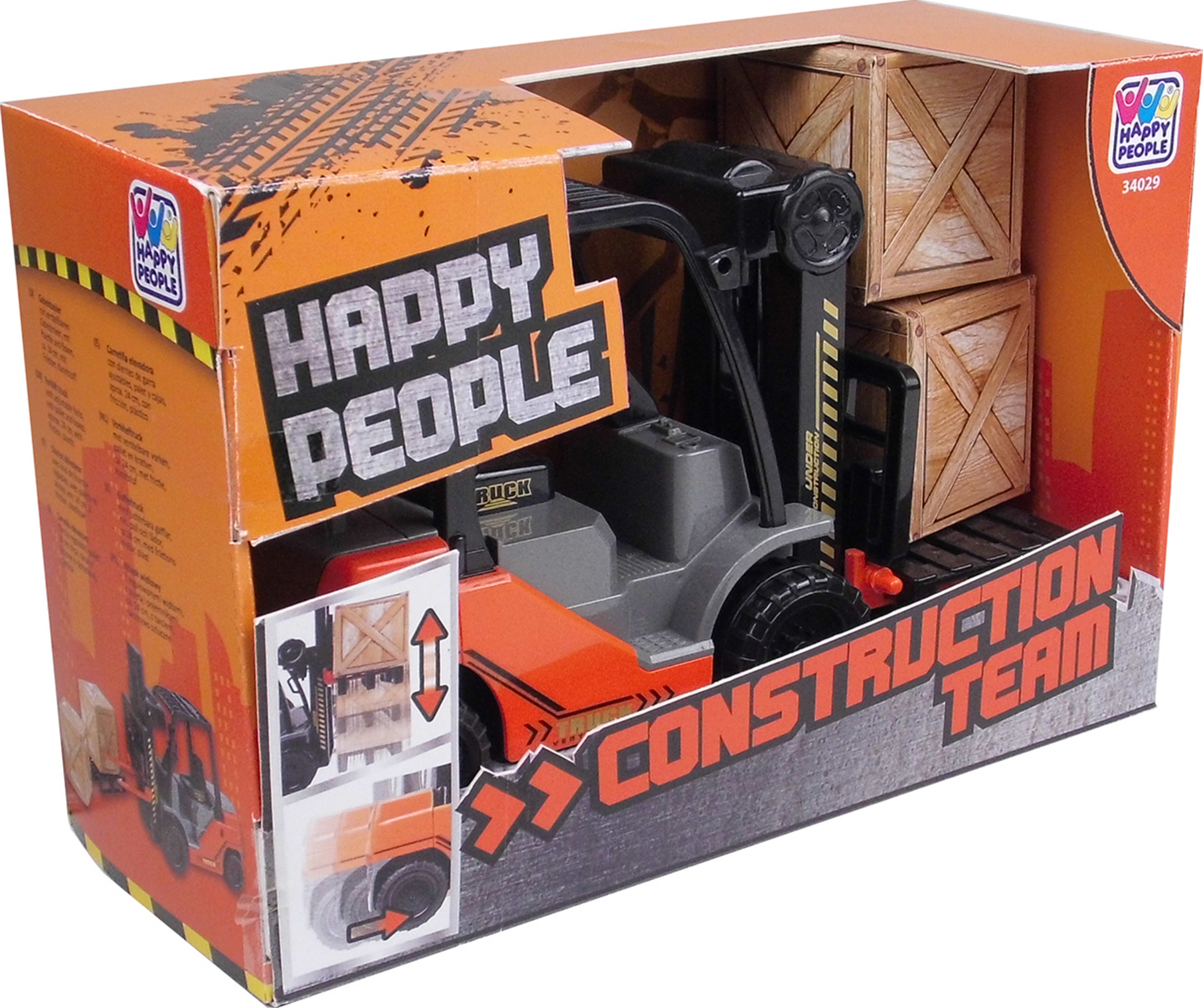 Happy People Gabelstapler mit Palette