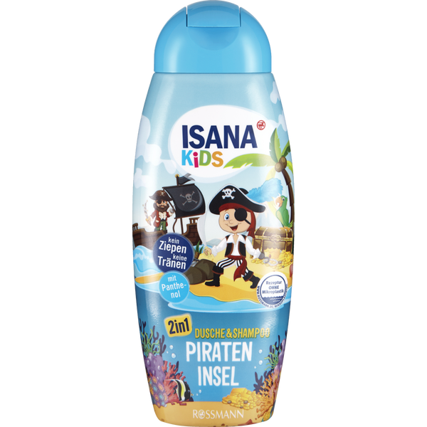2in1 Dusche & Shampoo Pirateninsel