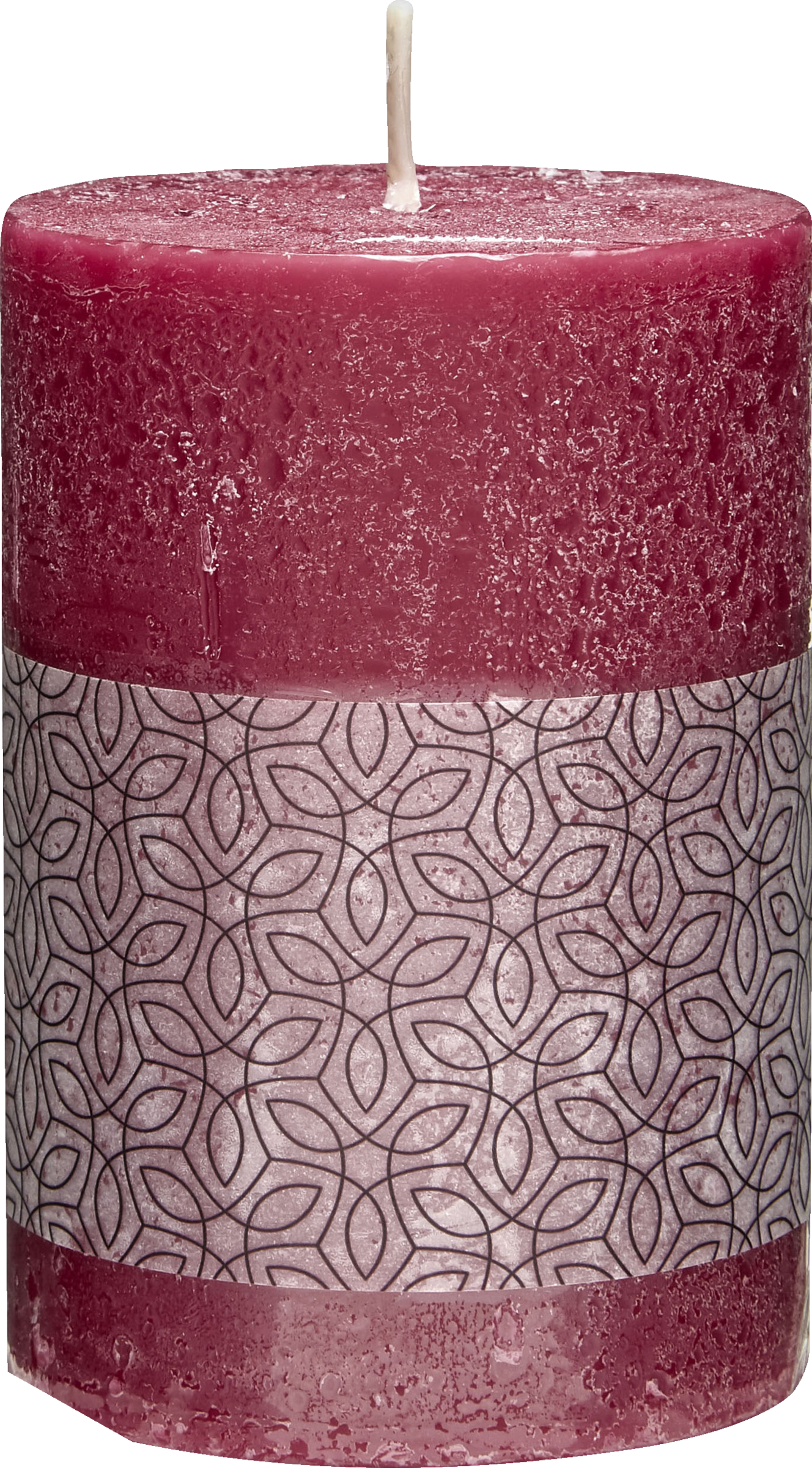 RUBIN LICHT Rustikstumpe bordeaux 100/70