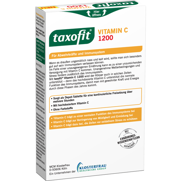 taxofit Vitamin C 1200 30 Tabletten | rossmann.de