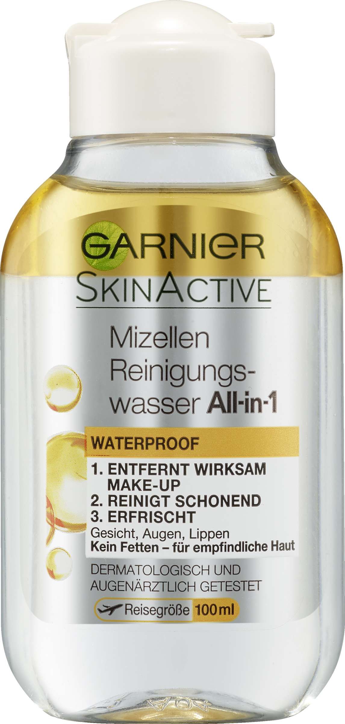 Garnier SkinActive Mizellen Gesichtswasser Mini Reisegröße