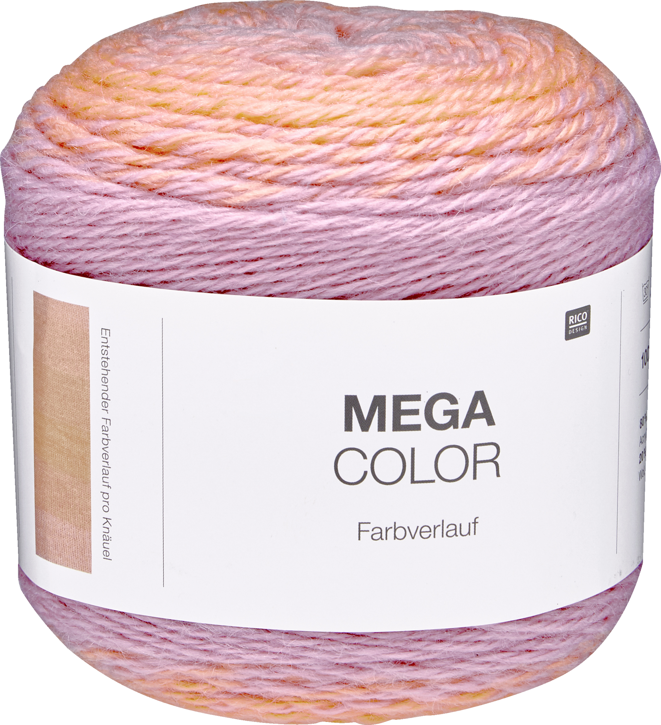 Rico Design Mega Color Lachs Mix Farb-Nr. 013