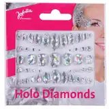 Jofrika Holo Diamonds Selbstklebende Strasssteine, 47 St