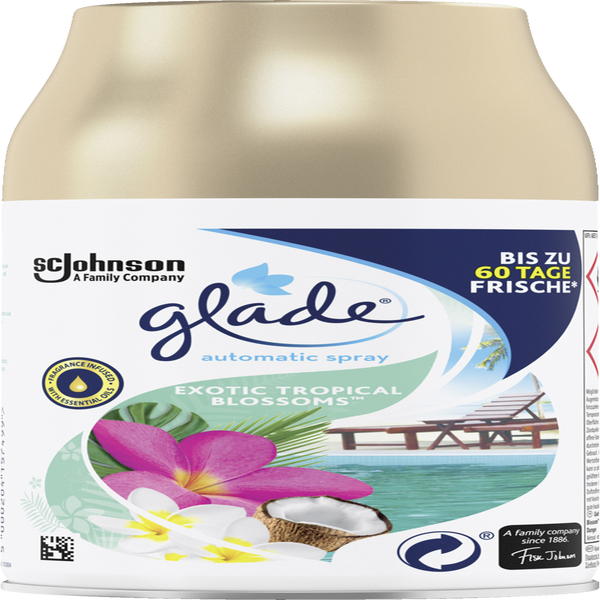 Glade Automatic Spray Lufterfrischer Exotic Tropical Blossoms