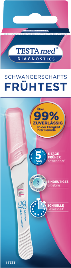 TESTAmed Schwangerschafts Frühtest