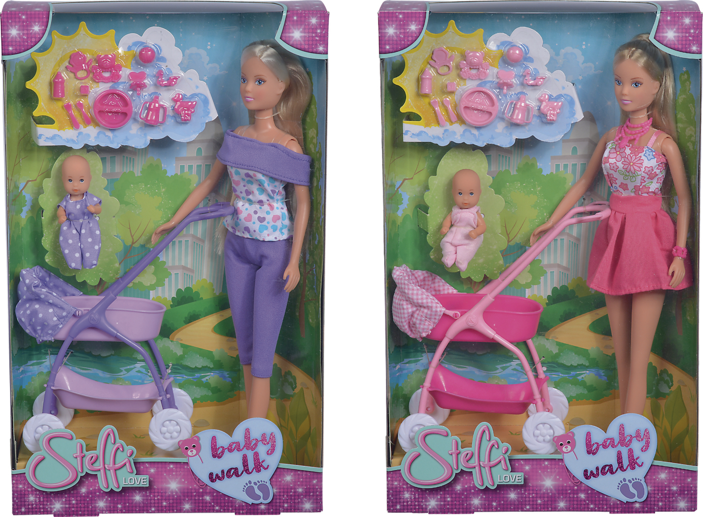 Steffi Baby Walk, sortiert