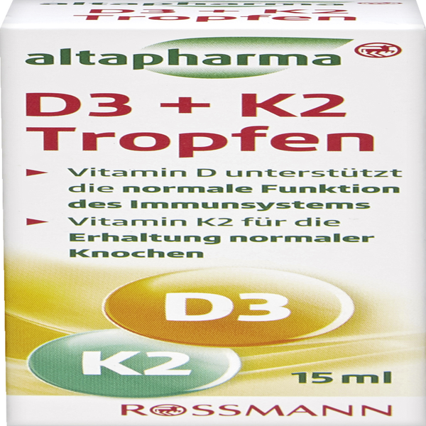 Altapharma D3 K2 Tropfen Online Kaufen Rossmann De