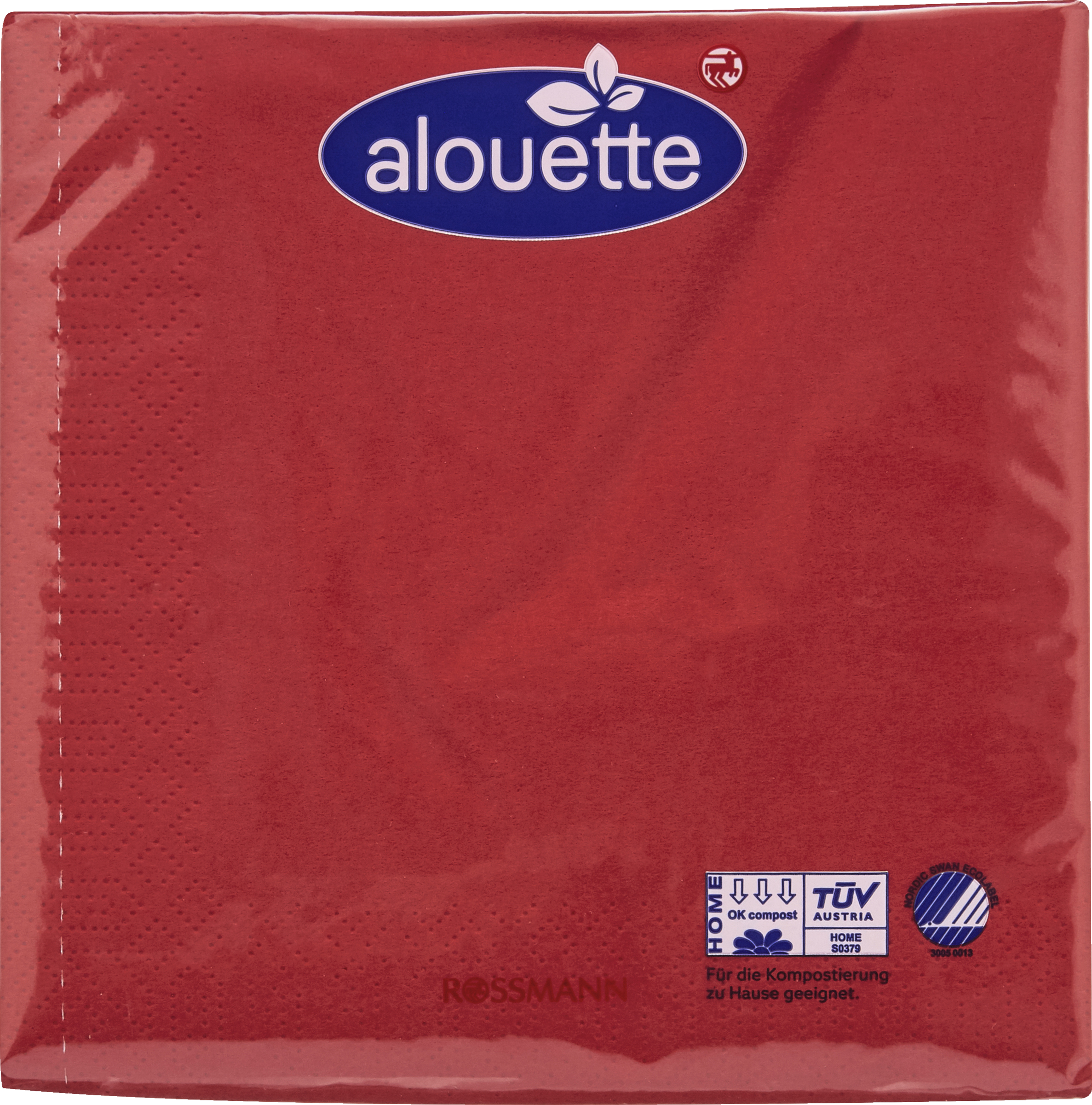 alouette Servietten rot