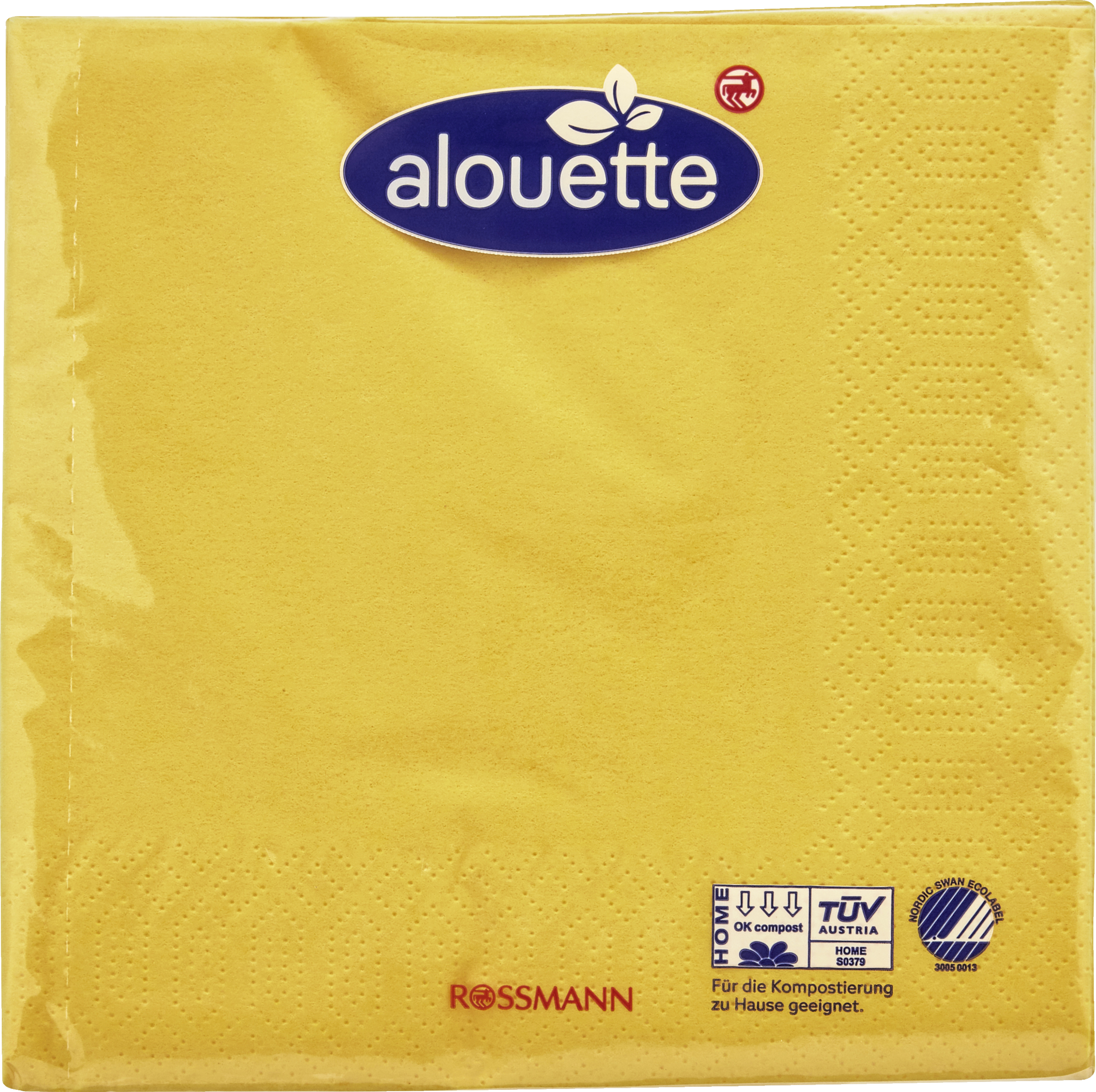 alouette Servietten gelb