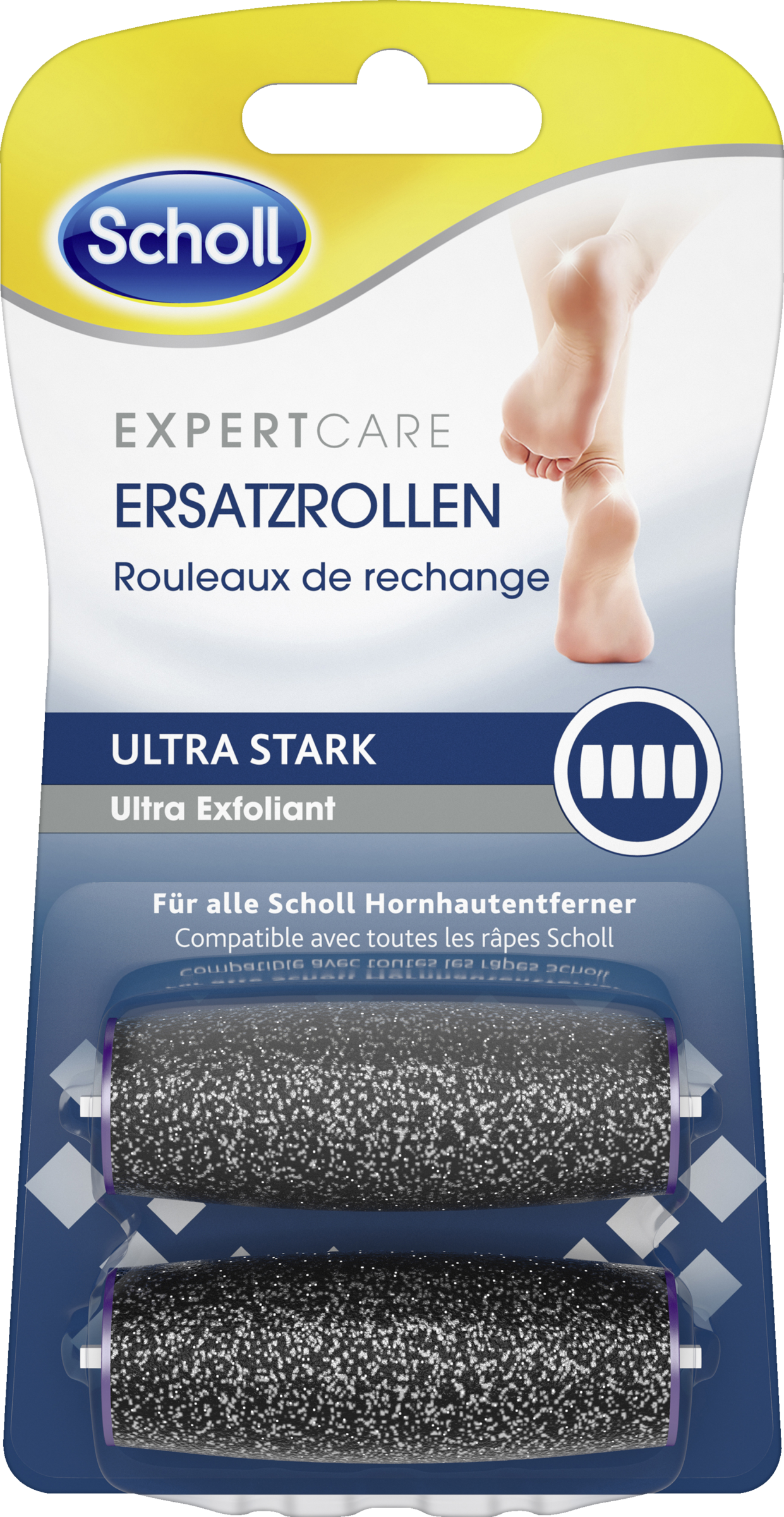 Scholl ExpertCare Ersatzrollen ultra stark