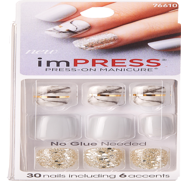 kiss impress press on manicure selbstklebende fingernagel yeah boy online kaufen rossmann de