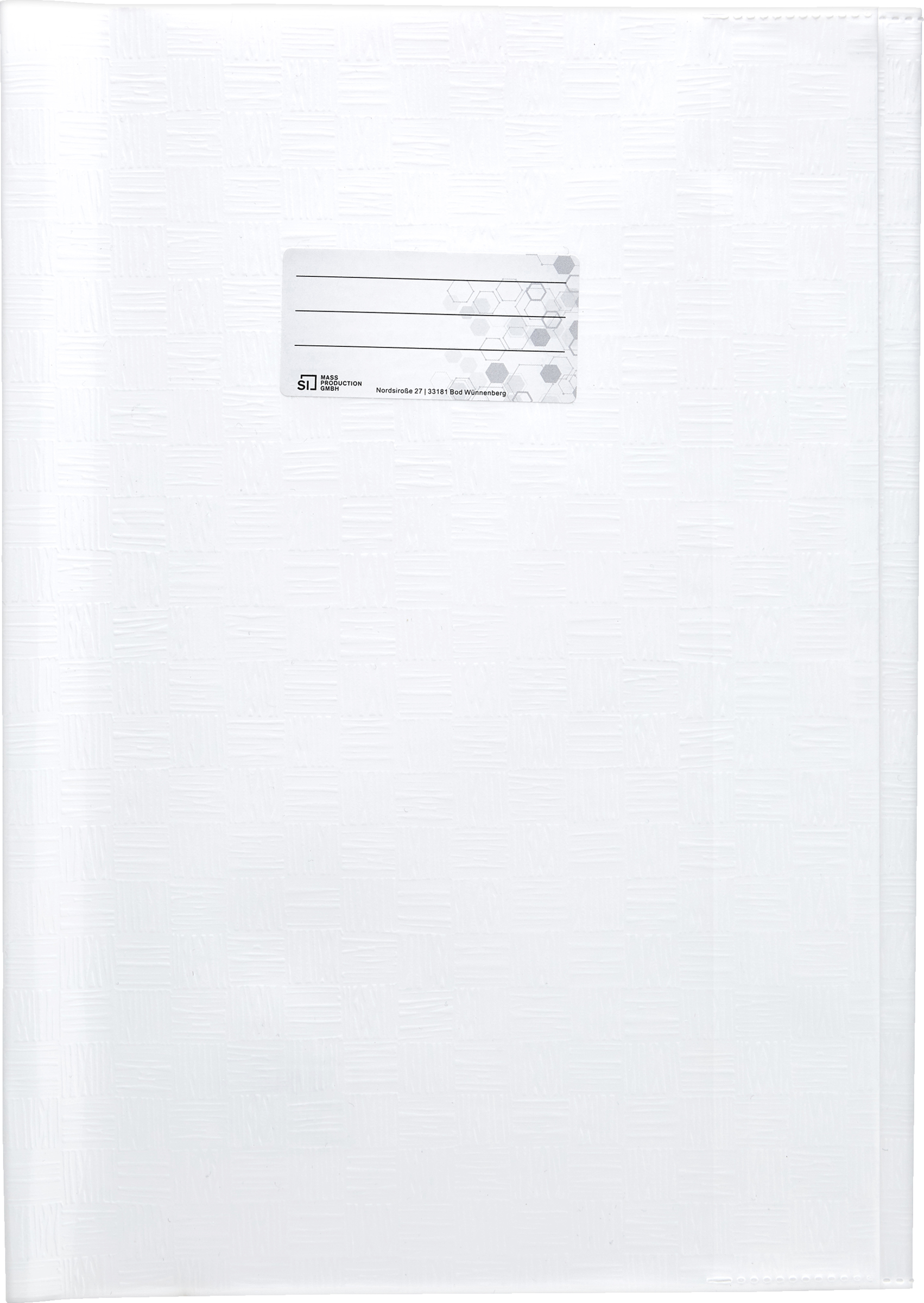 Heftschoner DIN A4 bast weiß