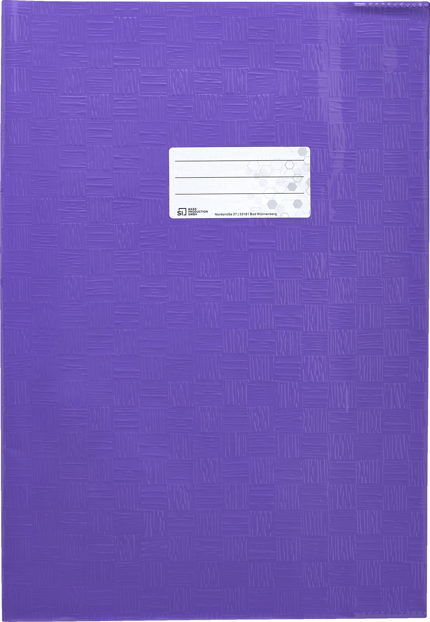 Heftschoner DIN A4 bast violett