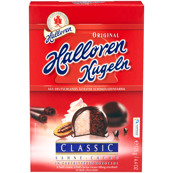 Original Halloren Kugeln Classic Sahne-Cacao